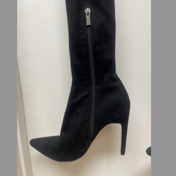 Revolve x Chrissy Teigen Raye Como Thigh High Boots - Picture 6 of 12
